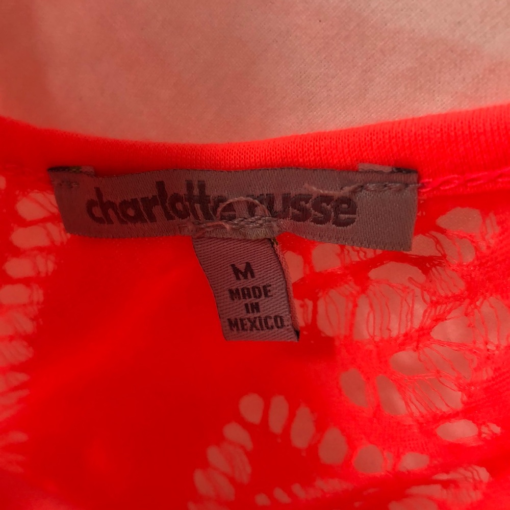⛔️SOLD⛔️Charlotte Russe Tank Top Size M - Picture 3 of 5
